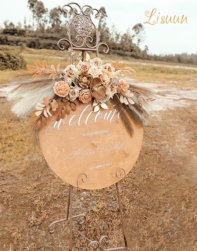 Boho Wedding Arch Artificial Flowers - Pack of 2