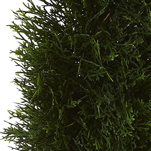 Nearly Natural Double Pond Cypress Spiral Artificial Topiary Tree