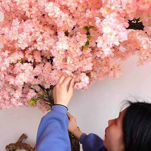 Artificial Cherry Blossom Tree 12x1m Silk Flower Decor