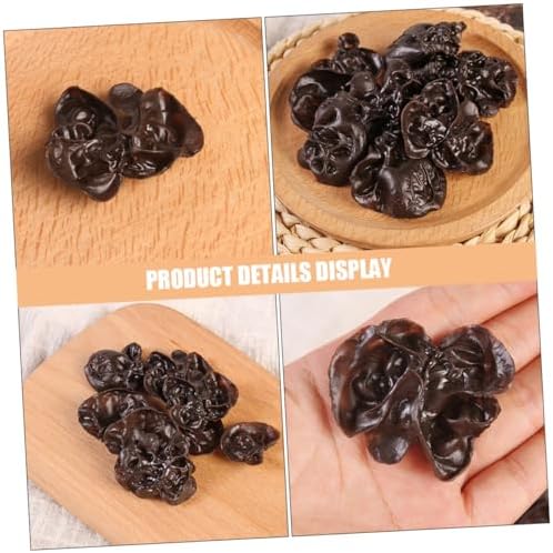 Happyyami 10pcs Artificial Agarics Kitchen Decor Models