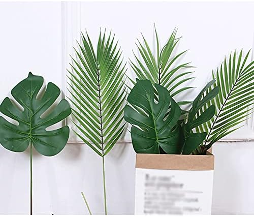 Artificial Bonsai Tree 23 Inch Artificial Monstera Plant with Realistic Leaves