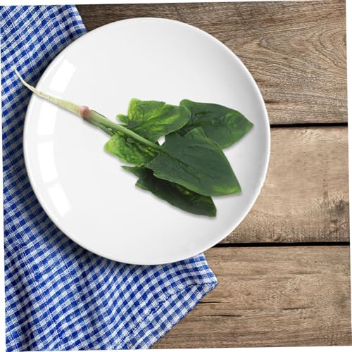 Realistic Artificial Spinach Decor for Home Kitchen