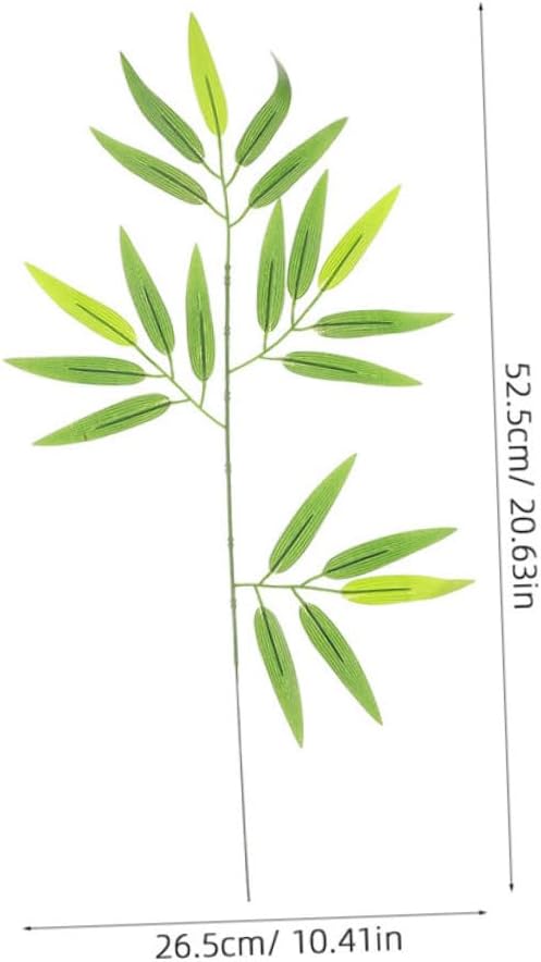 20pcs Fake Leaves Decorations for Pipe and Duct Covering