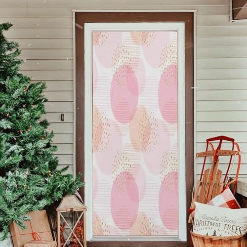 Susiyo Modern Abstract Halloween Door Cover 32x79 in