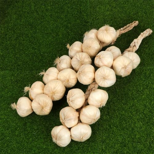 VICASKY 3pcs Artificial Garlic Strings Decor