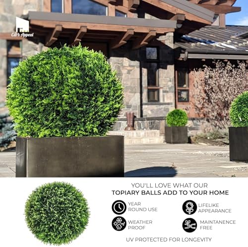 365 Curb Appeal 23 XL Topiary Balls Set of 2