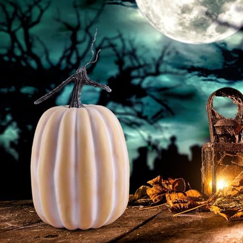Realistic Artificial Pumpkin for Halloween Decor