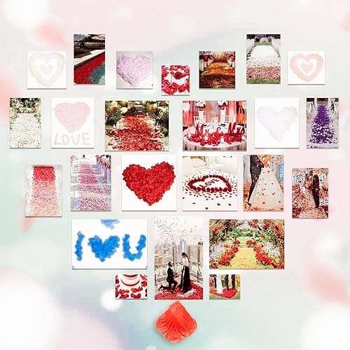 1000 Piece Artificial Rose Petals for Romantic Events