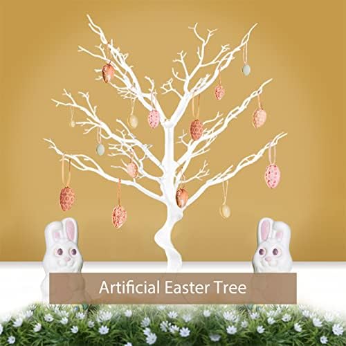 Sziqiqi White Artificial Tree Centerpiece for Weddings Parties Christmas
