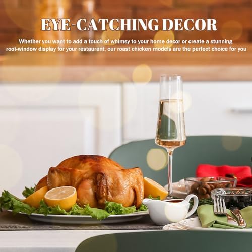 Realistic Roasted Chicken Artificial Decoration
