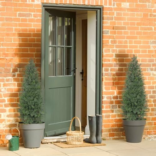 Briful Set of 2 Artificial Cedar Trees 3FT Tall