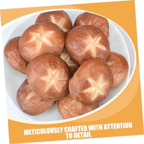 MAGICLULU 5pcs Realistic Shiitake Mushroom Decor Models