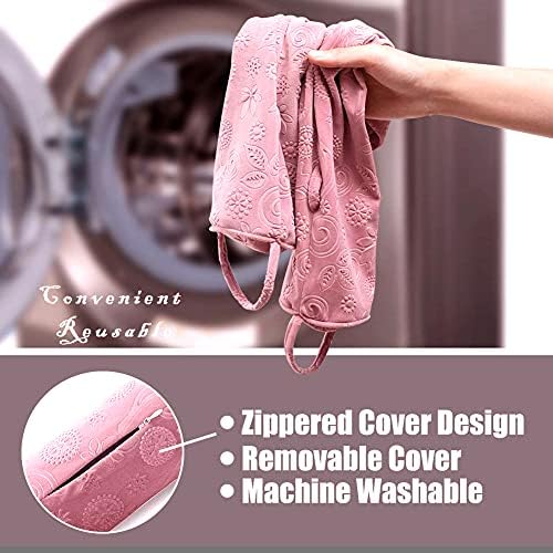DreamQuil Weighted Door Draft Stopper 36 Inch Pink
