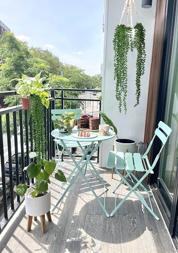 RECUTMS 6pcs Artificial String of Pearls Hanging Plants Wall Decor