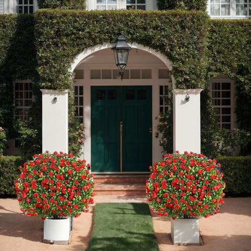 KBGYTX 271 Inch Lavender Artificial Topiary Ball Plants 2 Pack