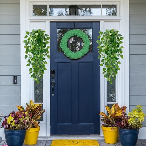 Sggvecsy 4 Pc Artificial Hanging Ivy Plants No Baskets