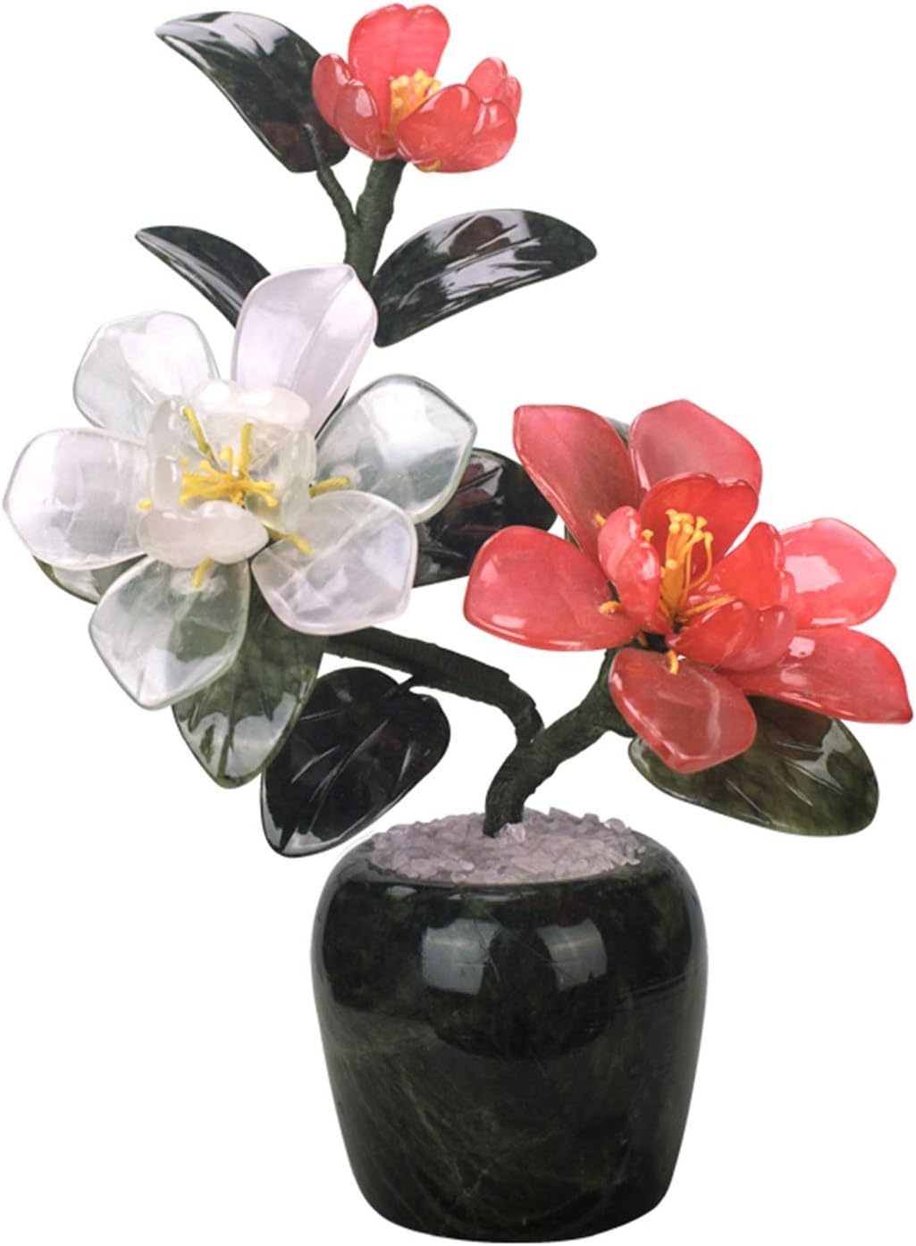 Artificial Peony Bonsai Tree Indoor Decoration