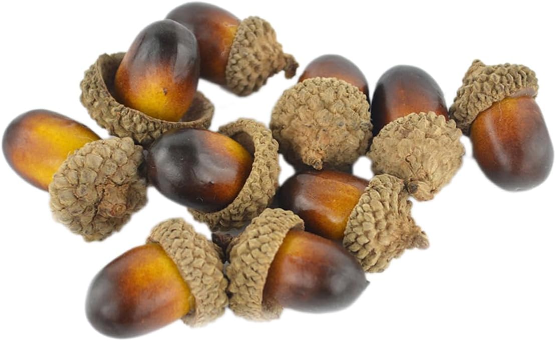 141pcs Artificial Pumpkin Acorn Maple Leaf Halloween Decor