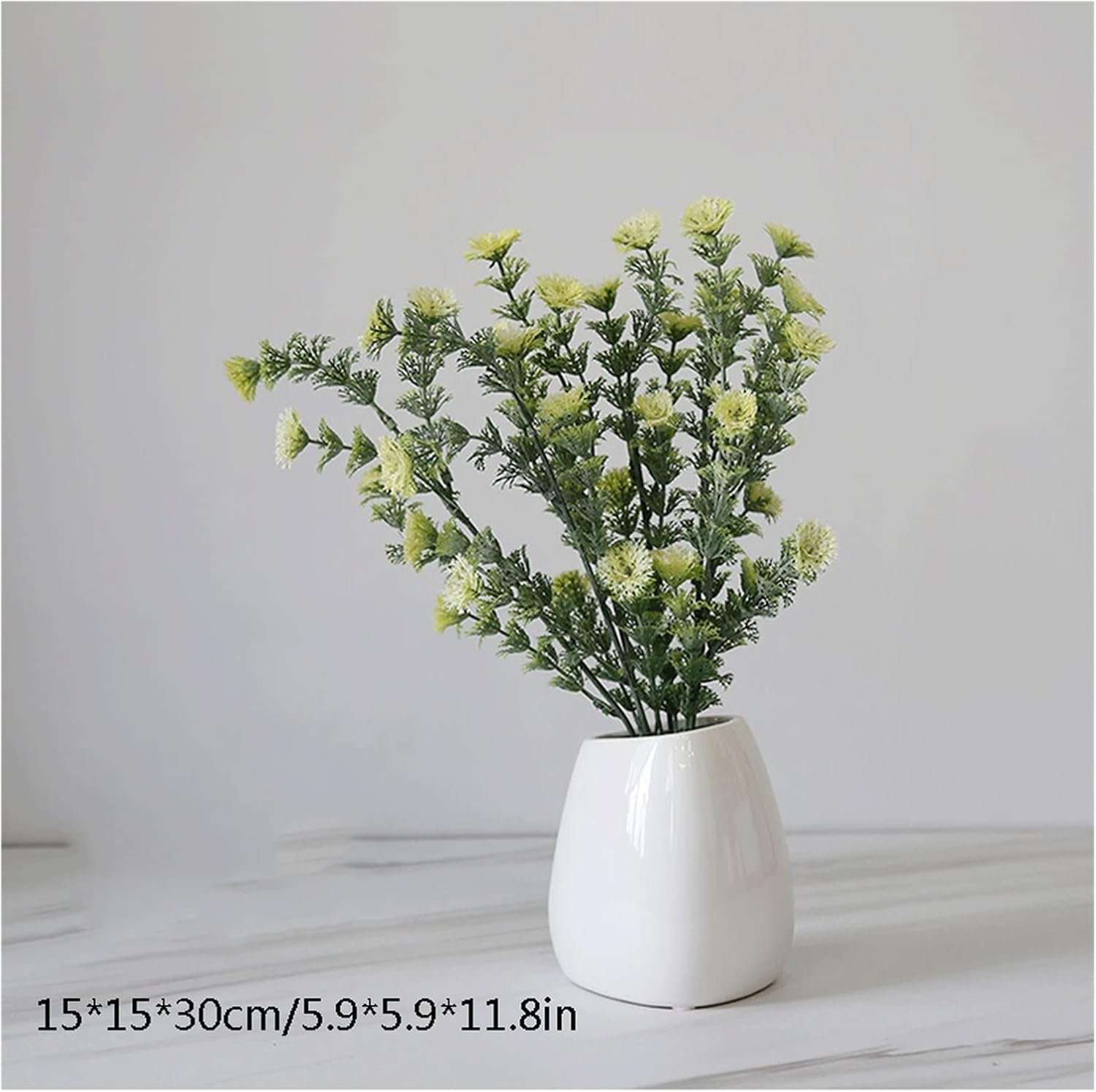 Artificial Topiary Plant with Ceramic Pot