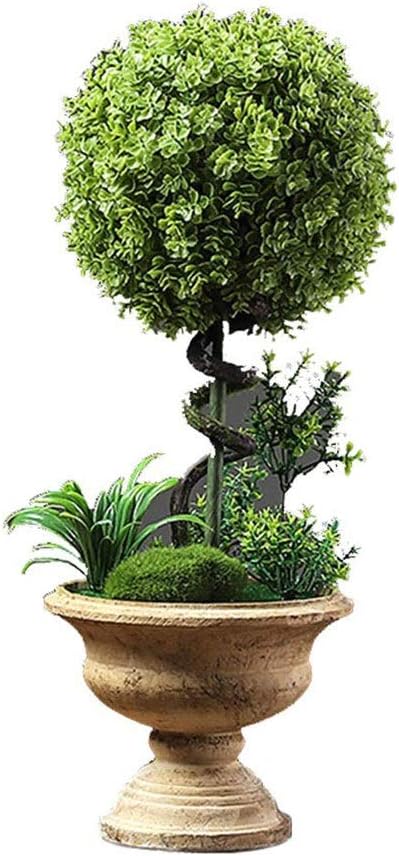Artificial Bonsai Tree with Decorative Pot for Home Office