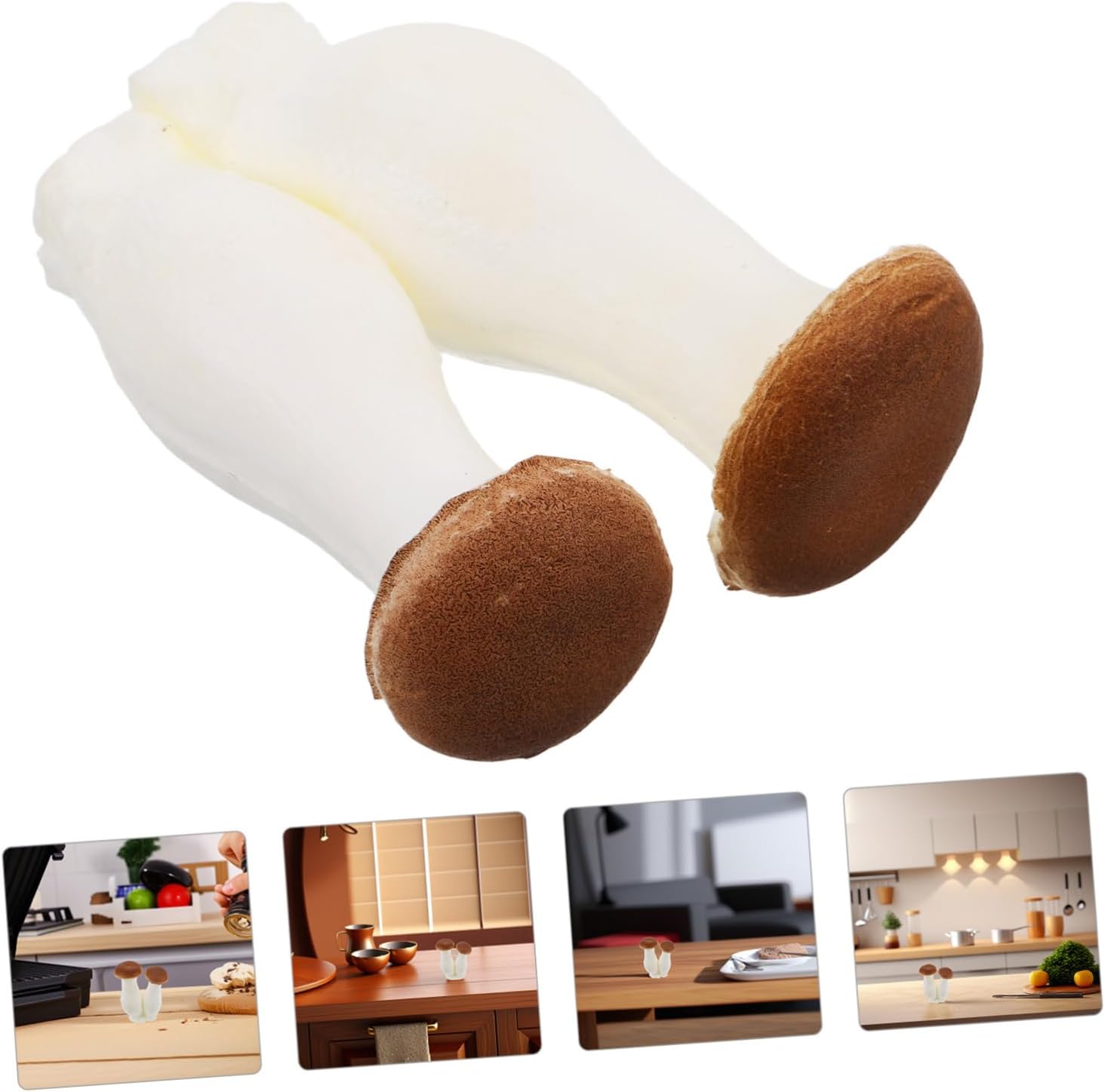MAGICLULU Realistic Mushroom Model Home Decor