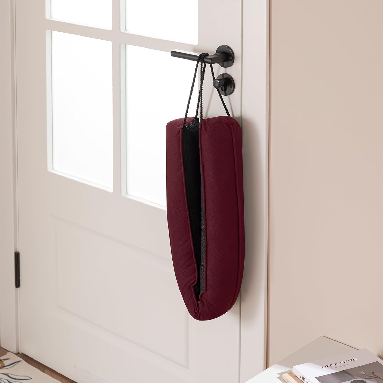 Sunolga 36 Inch Door Draft Stopper with Red Cover