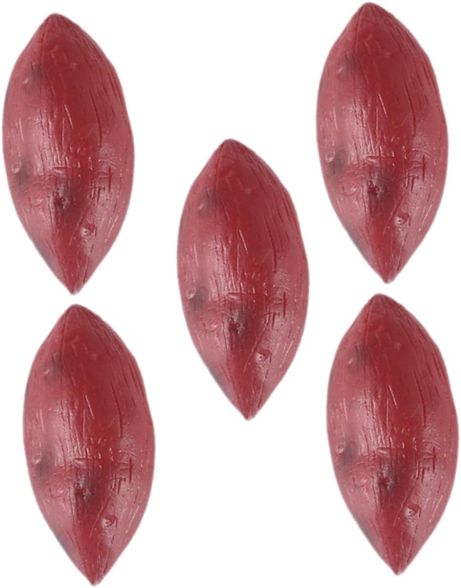 Sosoport 5pcs Realistic Artificial Sweet Potato Decorations