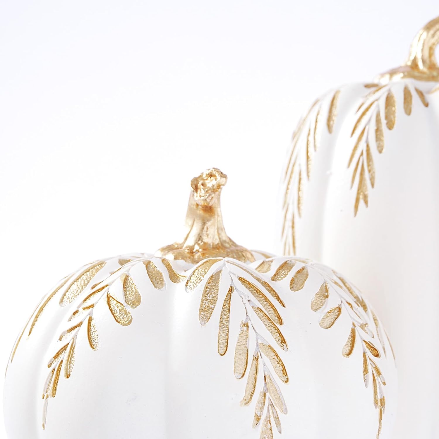 DN DECONATION 2-Pack Fall Pumpkin Decorations