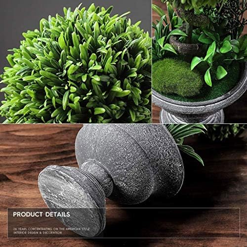 Artificial Bonsai Tree with Decorative Pot for Home Office