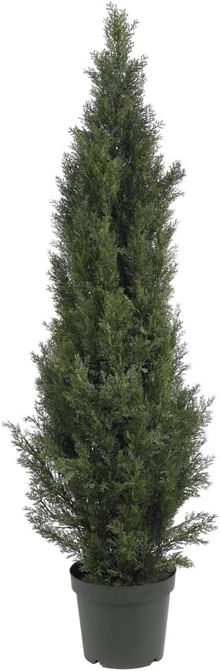 Nearly Natural 5ft Mini Cedar Pine Tree Green