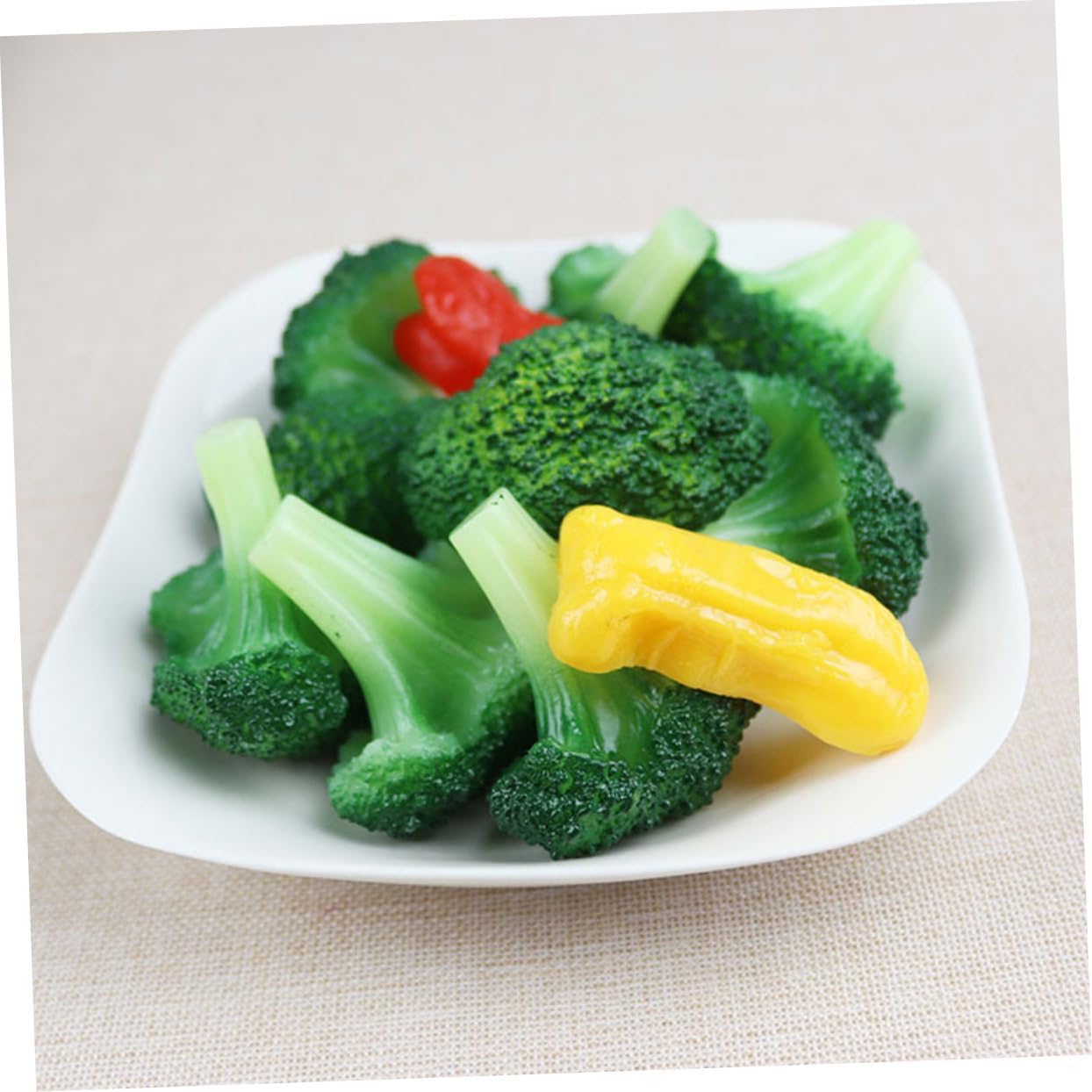STOBAZA 10pcs Realistic Broccoli Artificial Decor Display Props