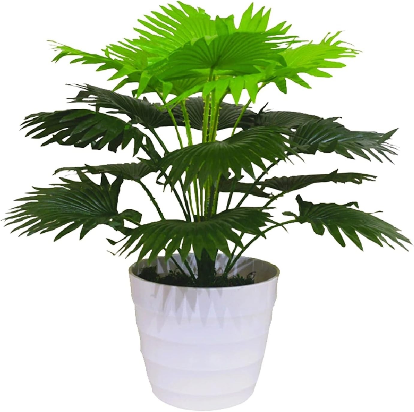 Artificial Green Potted Plant 177 Inch Faux Tree Decor