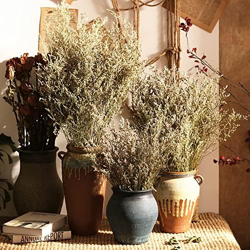 Saipro Preserved Limonium Bouquet 25 Stems Real Fresh Sea Lavender
