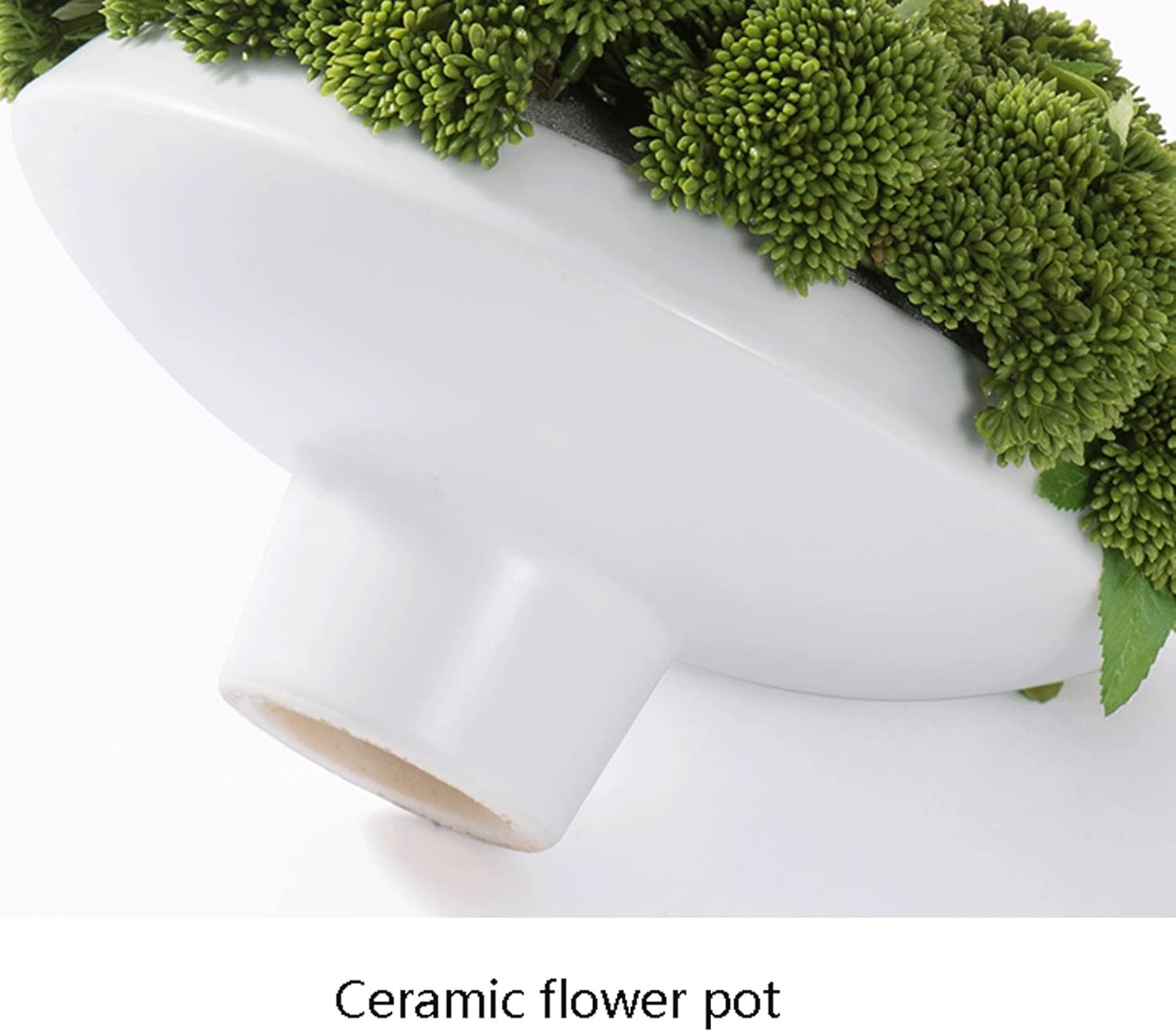 SUNESA Artificial Topiary with White Ceramic Pot
