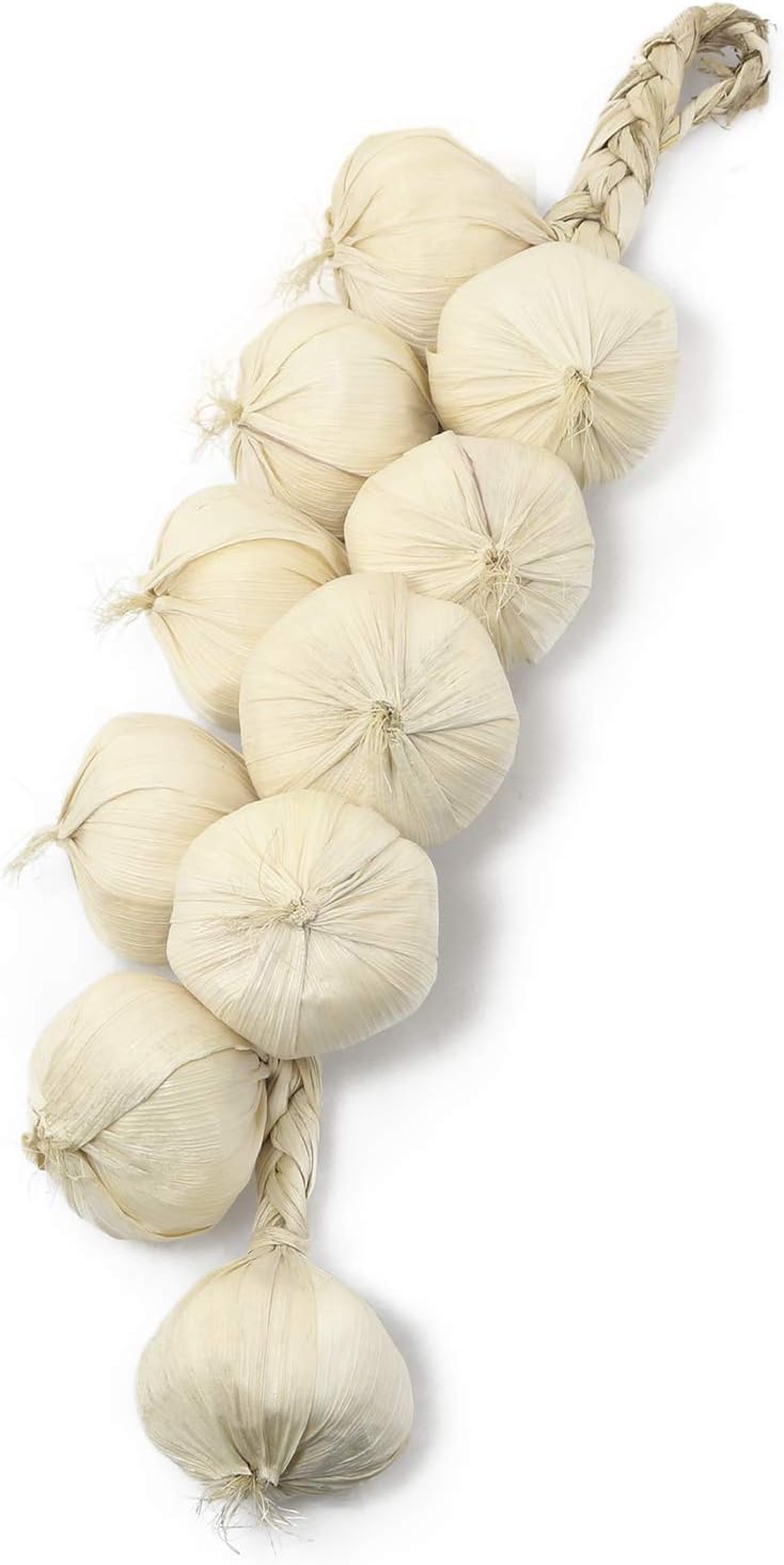 Lifelike Artificial Garlic String 2PCS Kitchen Decoration
