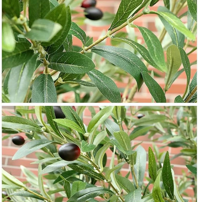 QIUPAI Artificial Olive Tree 1mx08m Decor