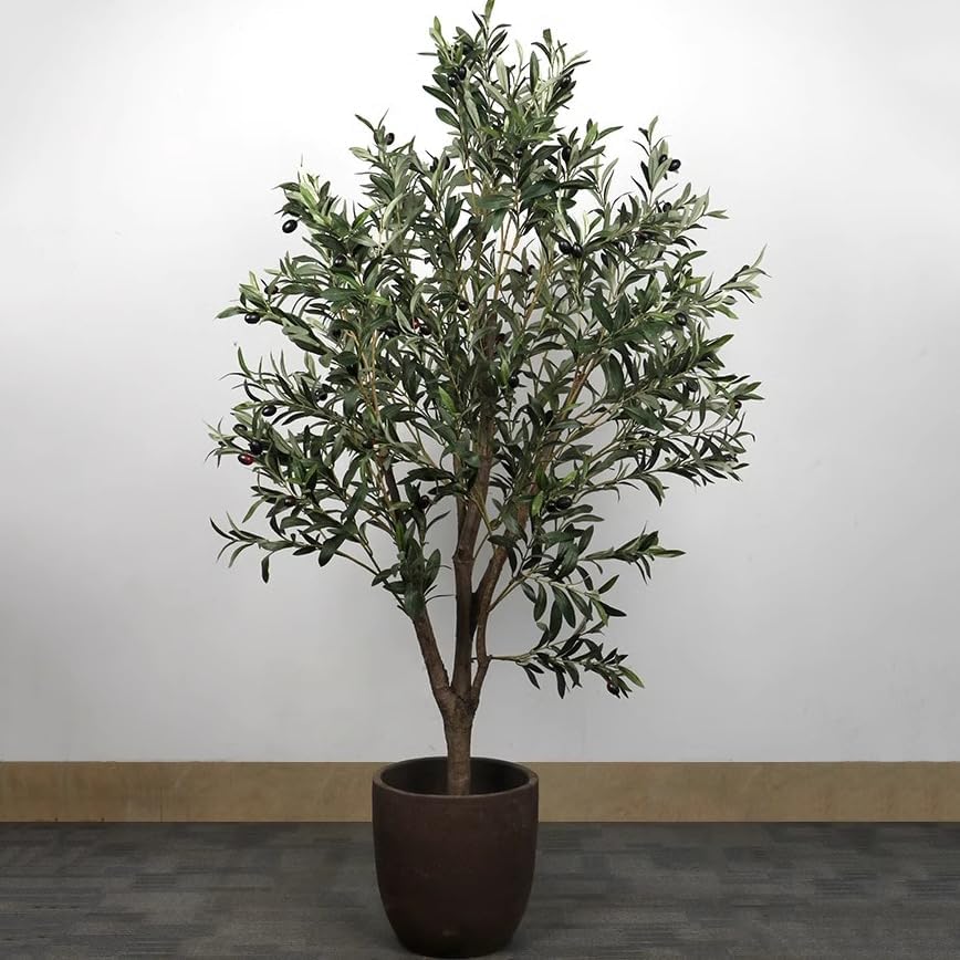 QIUPAI Artificial Olive Tree 1mx08m Decor