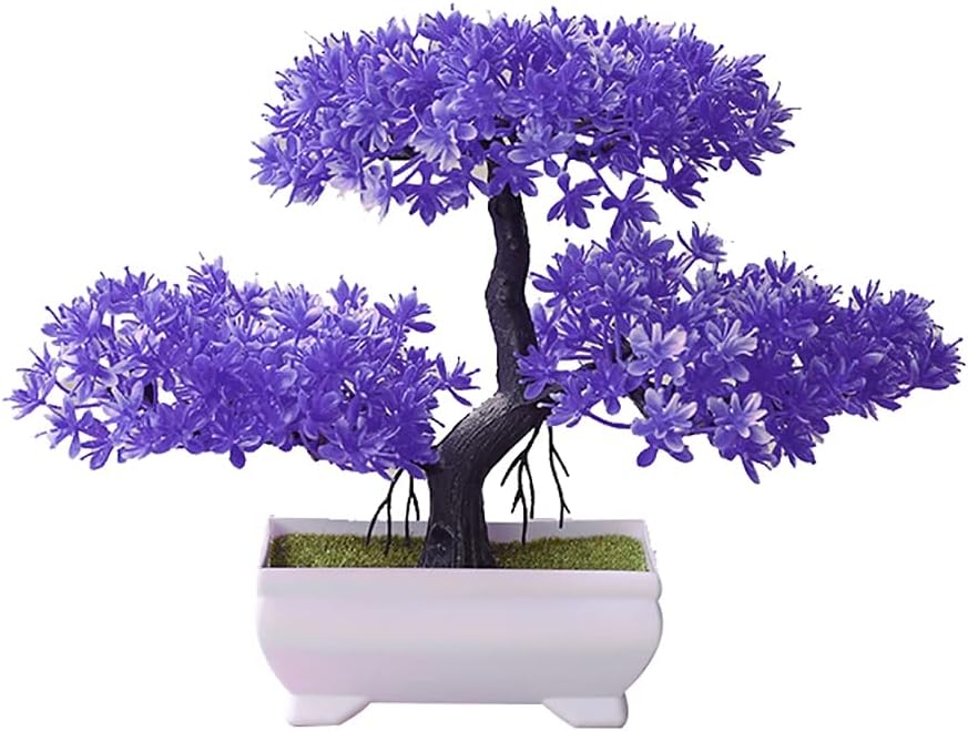 Artificial Bonsai Tree Decor for Home Office Desk