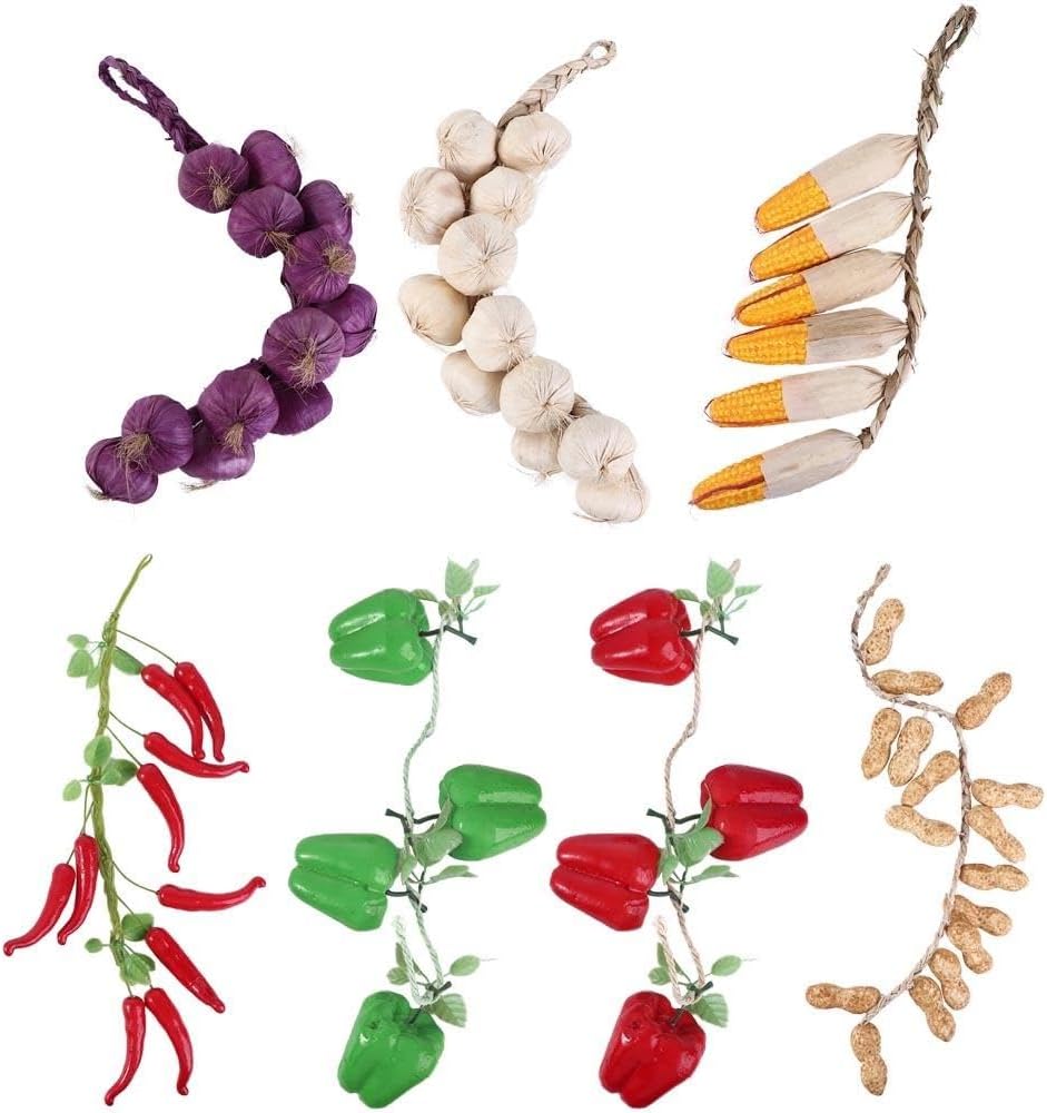 Artificial Garlic String for Home Decor and Photography