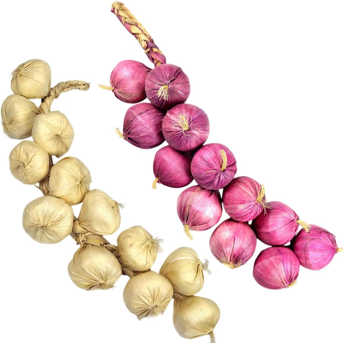 Artificial Onion and Garlic Foam Vegetables Set