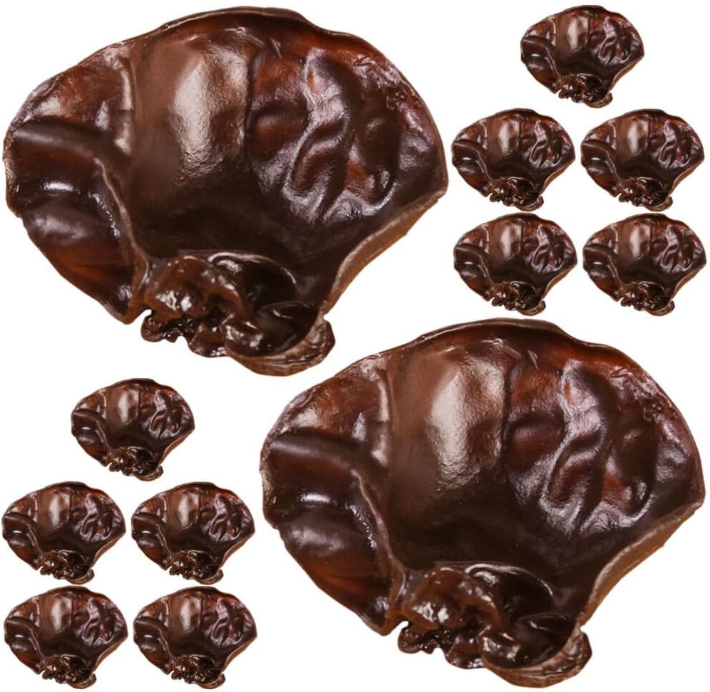 Alasum 12pcs Fake Black Artificial Vegetables Decor