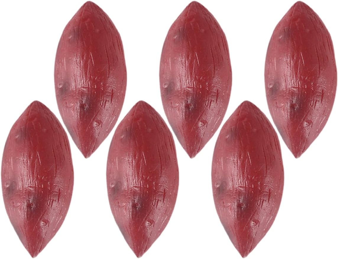Realistic Vegetable Models Set of 6 Resin Fake Sweet Potatoes