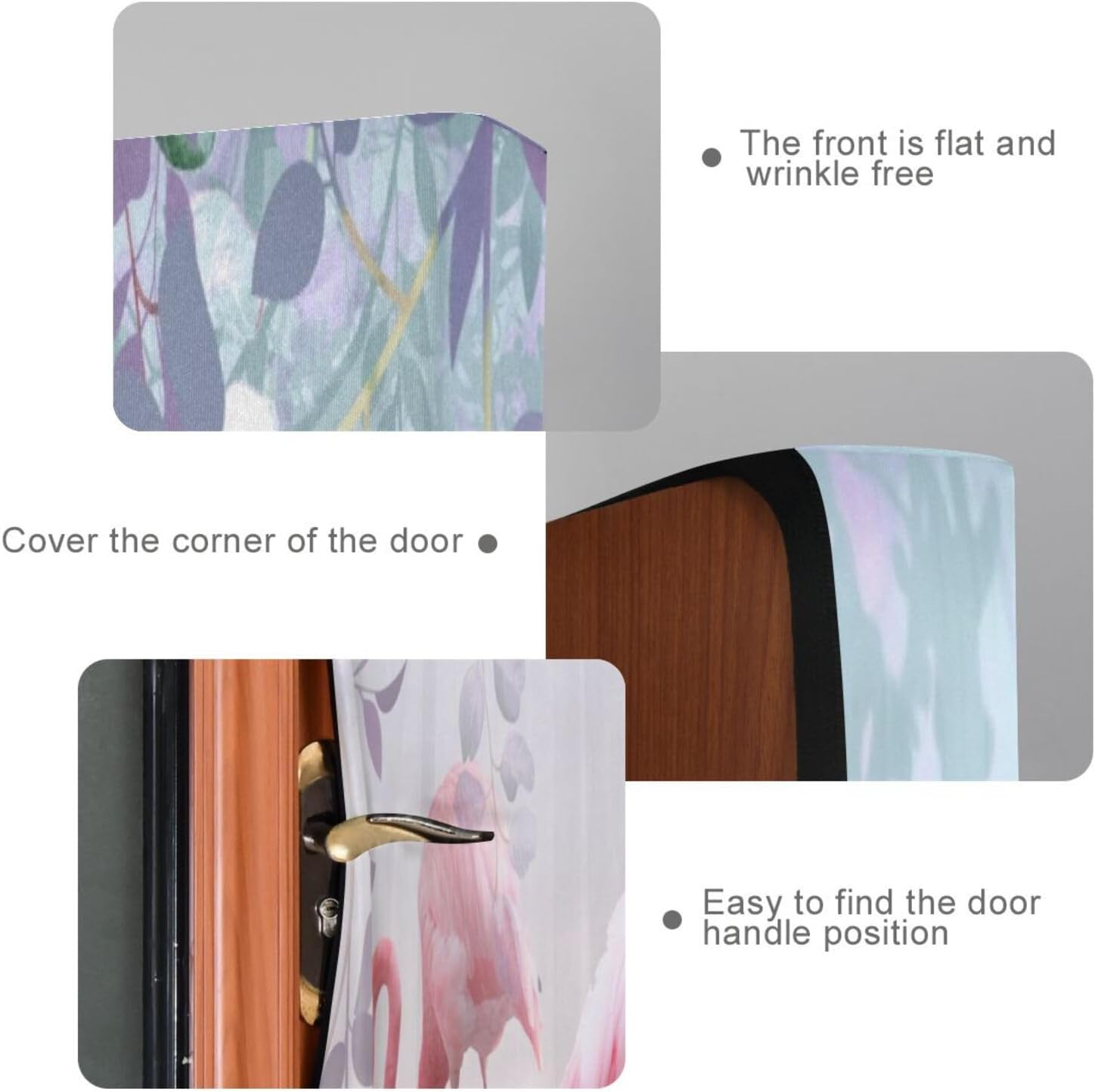 Susiyo Flamingos Garden Halloween Door Cover