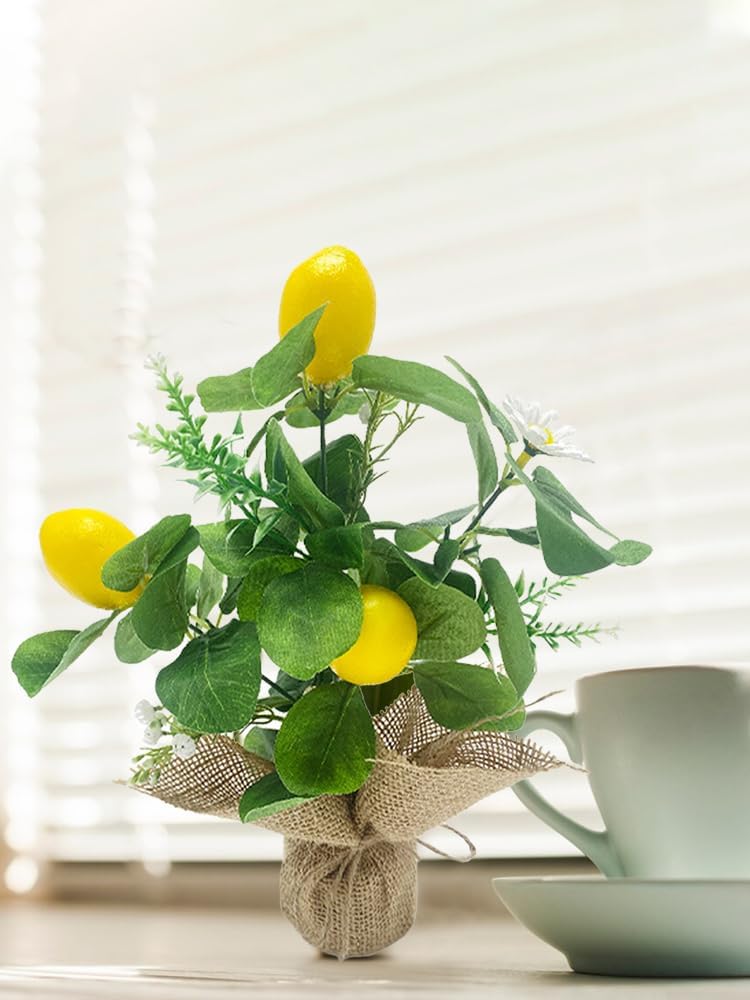 Ddewing 102in Artificial Lemon Tree Decorations