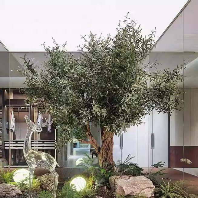Faux Olive Tree 1m x 08m Artificial Indoor Decor