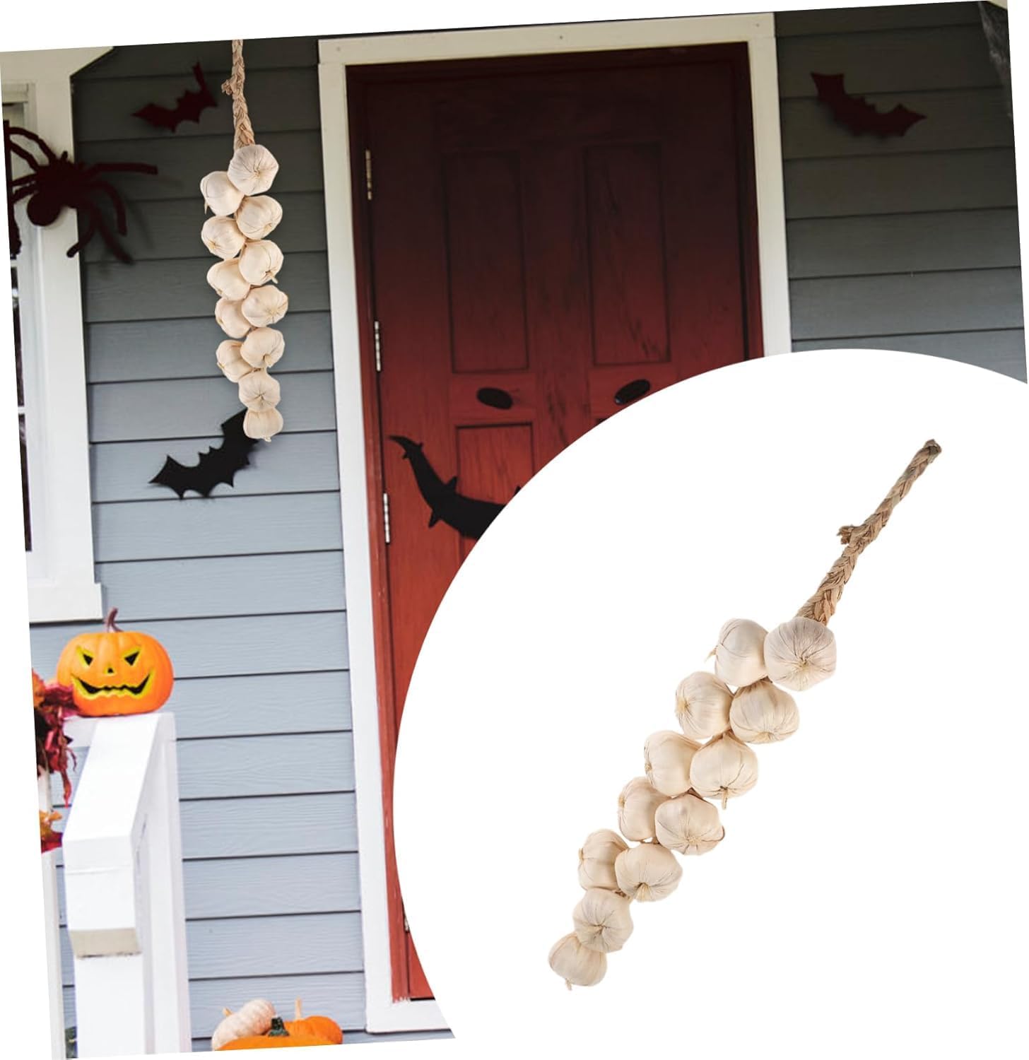 Veloshine Artificial Garlic String for Farmhouse Decor