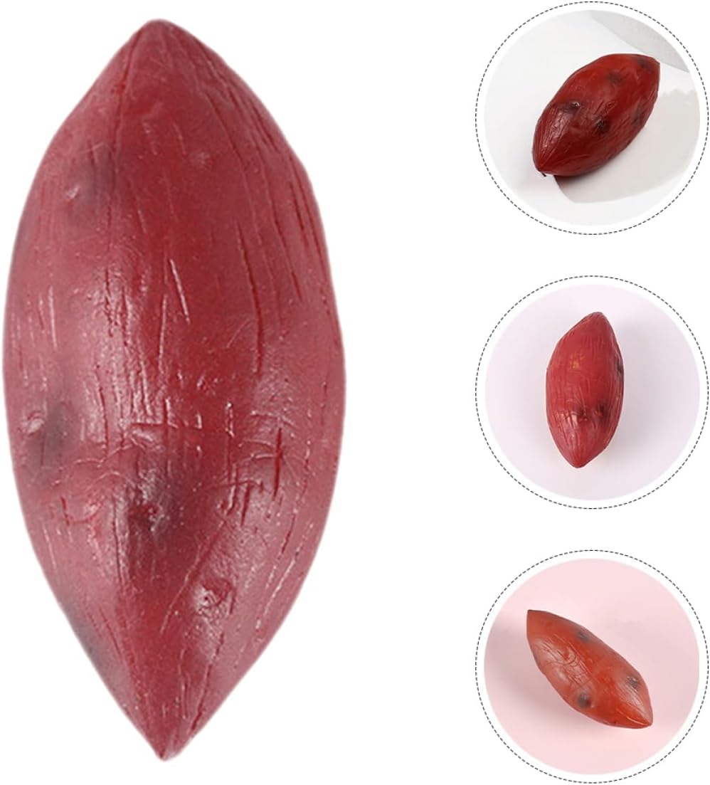 Realistic Vegetable Models Set of 6 Resin Fake Sweet Potatoes