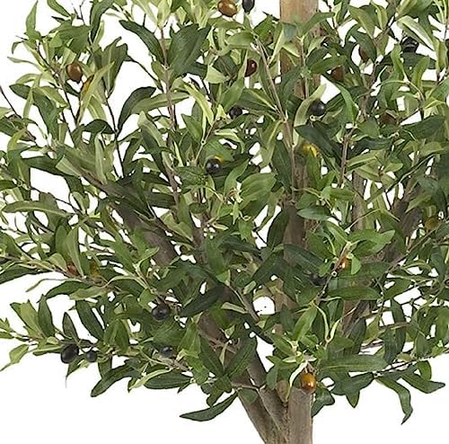 Nearly Natural 5309 Olive Double Topiary Silk Tree 45 Feet Green