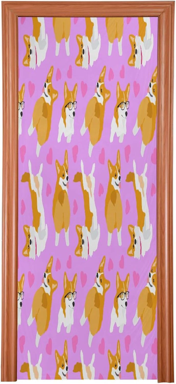 Susiyo Halloween Door Cover for Home Party Decorations