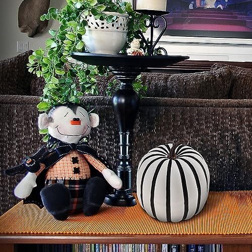 Kepfire 7 Inch Extra Large Artificial Foam Pumpkin White